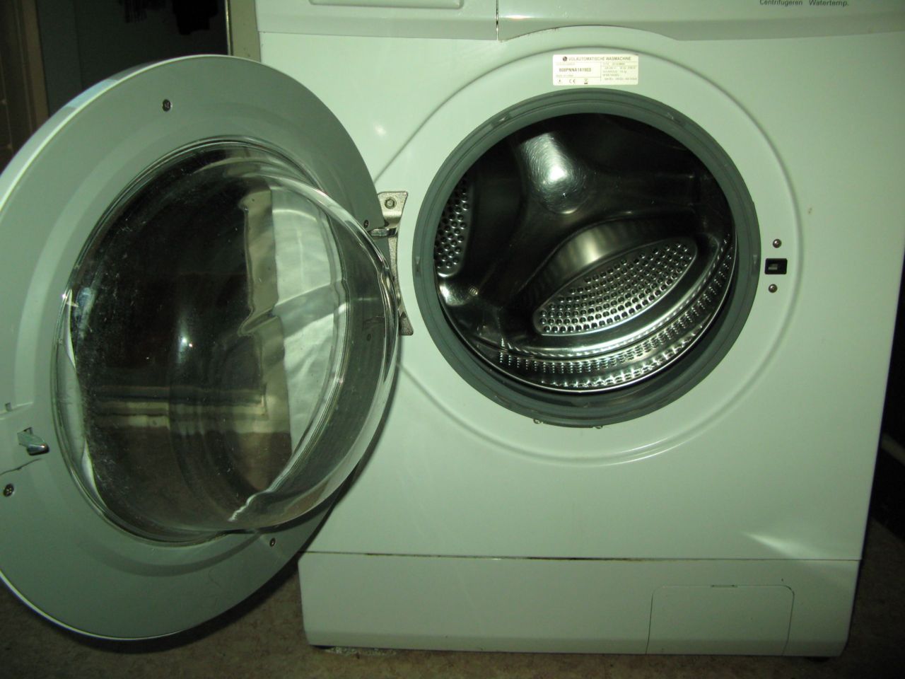 Energiezuinige wasmachine (foto: Martijn Oud)
